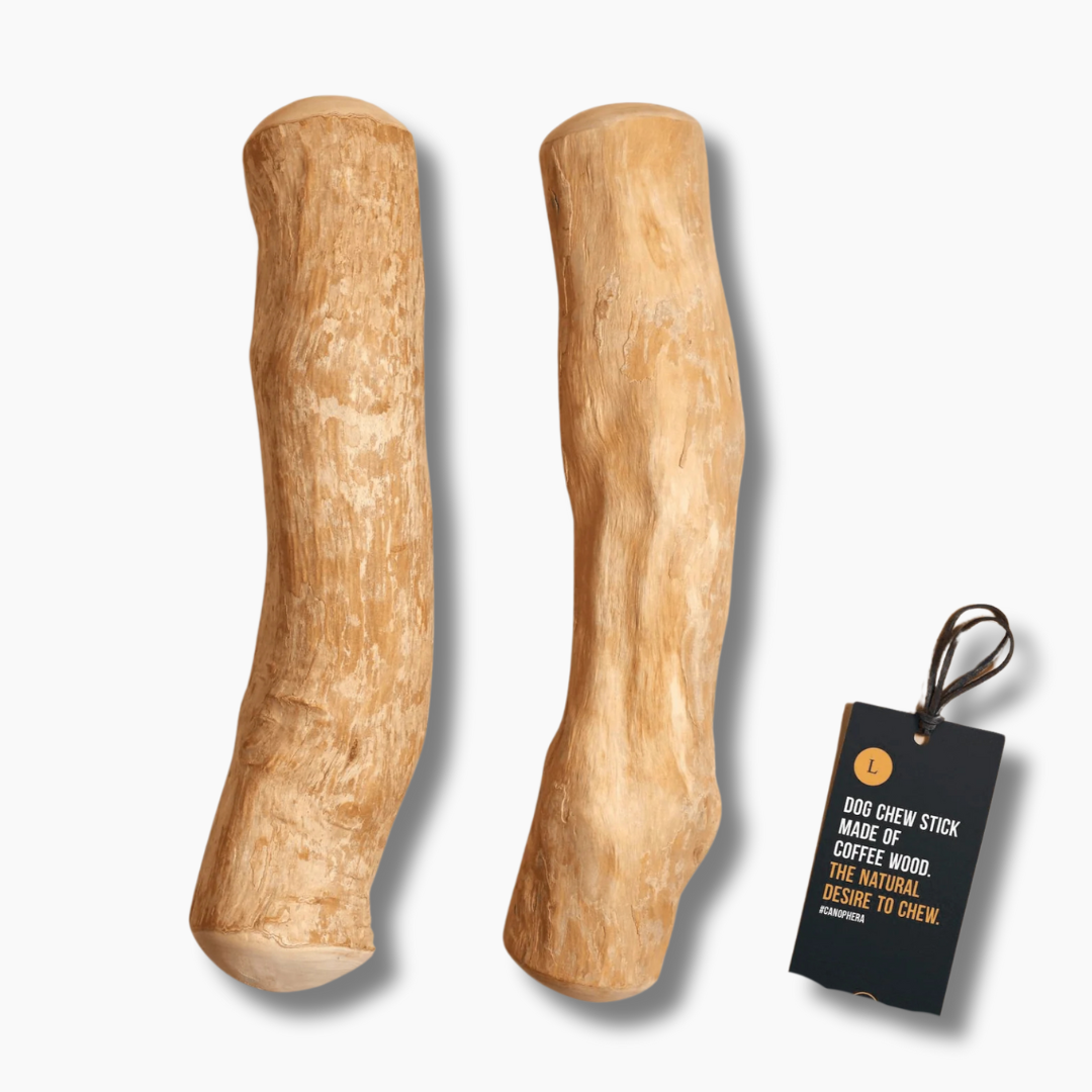 Natural Coffee Wood Dog Chew L Size